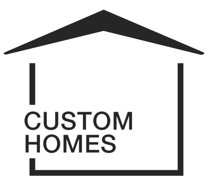 Large Black custom home builders logo Gulfport, MS